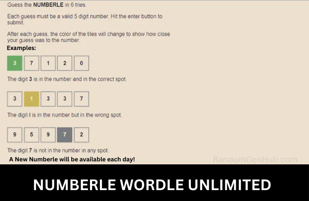 Numberle Unlimited Wordle: Play Non-Stop and Sharpen Your Mind!